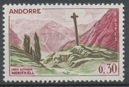 Andorre FR N°159 30c Rouge-brun/lilas/olive N** ZA159 - Nuevos