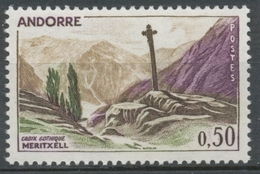 Andorre FR N°161 50c Violet/olive/bistre NEUF** ZA161 - Unused Stamps