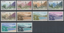 Andorre Français Série N°158 à 164  NEUF** ZA164S - Unused Stamps