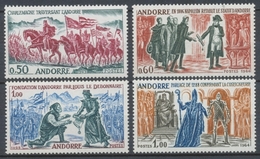 Andorre Français Série N°167 à 170  NEUF** ZA170S - Unused Stamps