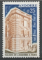 Andorre FR N°174 25c. Brun Et Bleu NEUF** ZA174 - Ungebraucht