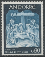 Andorre FR N°186 60c. Bleu Foncé/turquoise N** ZA186 - Nuevos