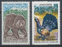 Andorre FR Série N°210 + N°211 NEUFS** ZA211S - Unused Stamps