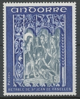 Andorre FR N°222 50c Bleu Et Gris-bleu N** ZA222 - Nuevos