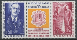 Andorre FR N°225A Le Tryptique NEUF** ZA225A - Unused Stamps