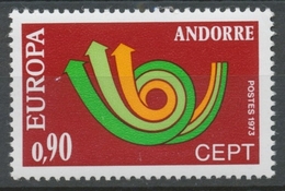 Andorre FR N°227 90c Multicolore NEUF** ZA227 - Ungebraucht