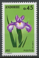 Andorre Français N°234 45c. Iris NEUF** ZA234 - Neufs