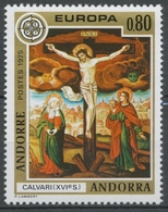 Andorre FR N°243 80c Or Et Polychrome N** ZA243 - Nuevos