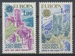 Andorre FR Série N°261 + N°262 NEUFS** ZA262S - Unused Stamps