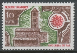 Andorre FR N°269 1f. Eglise De Pal NEUF** ZA269 - Unused Stamps