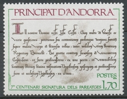 Andorre FR N°273 1f.70 Grenat/vert/sépia N** ZA273 - Unused Stamps