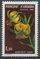 Andorre FR N°287 1f.30 Lis Des Pyrénées N** ZA287 - Unused Stamps