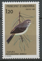 Andorre Français N°294 1f.20 Faune N** ZA294 - Unused Stamps