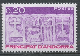 Andorre FR N°318 20c Violet Et Rose Foncé N** ZA318 - Ongebruikt