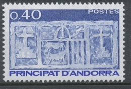 Andorre FR N°320 40c Bleu/bleu Foncé N** ZA320 - Nuevos