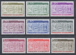 Andorre FR Série N°316 à N°324 NEUFS** ZA324S - Unused Stamps
