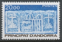 Andorre FR N°336 20f. Bleu Et Brun NEUF** ZA336 - Unused Stamps