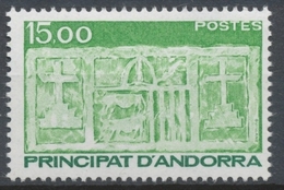 Andorre FR N°347 15f. Vert Clair/vert Foncé N** ZA347 - Unused Stamps