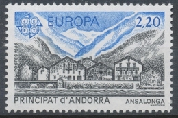 Andorre FR N°348 2f.20 Bleu Et Noir N** ZA348 - Neufs