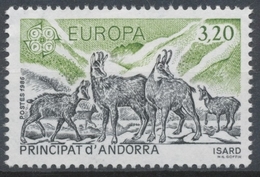 Andorre FR N°349 3f.20 Vert Et Noir N** ZA349 - Unused Stamps