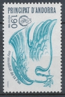 Andorre FR N°353 1f.90 Turquoise/bleu-gris N** ZA353 - Nuevos