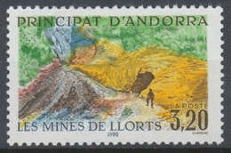 Andorre FR N°386, 3f.20 Multicolore NEUF** ZA386 - Unused Stamps