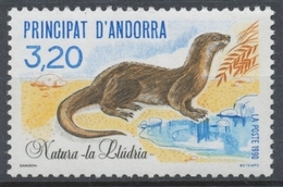 Andorre FR N°394, 3f.20 Loutre NEUF** ZA394 - Nuevos