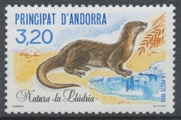 Andorre FR N°394, 3f.20 Loutre NEUF** ZA394 - Unused Stamps