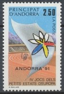 Andorre FR N°401 2f.50 IV° Jeux Sportifs N** ZA401 - Unused Stamps