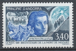 Andorre Français N°408 3f.40 Mozart NEUF** ZA408 - Ungebraucht