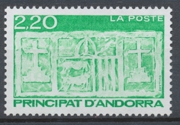 Andorre Français N°410 2f.20 Vert NEUF** ZA410 - Nuovi