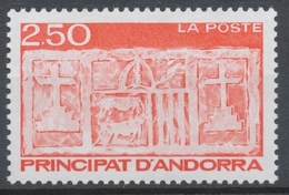 Andorre Français N°411 2f.50 Rouge NEUF** ZA411 - Neufs