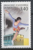Andorre FR N°414 3f.40 Patinage Artistique N** ZA414 - Unused Stamps