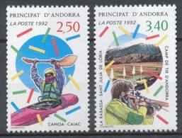 Andorre FR Série N°418 + N°419 NEUFS** ZA419S - Unused Stamps