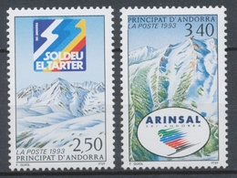 Andorre FR Série N°425 + N°426 NEUFS** ZA426S - Nuevos