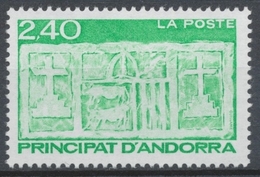 Andorre Français N°436 2f.40 Vert NEUF** ZA436 - Unused Stamps