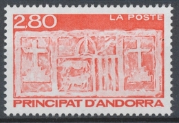 Andorre Français N°437 2f.80 Rouge NEUF** ZA437 - Nuevos