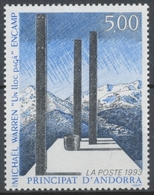 Andorre FR N°439 5f. Bleu/ardoise/noir N** ZA439 - Nuovi