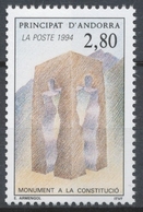 Andorre Français N°442, 2f.80 NEUF** ZA442 - Nuevos