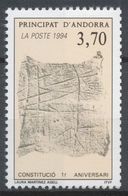 Andorre Français N°443, 3f.70 NEUF** ZA443 - Unused Stamps