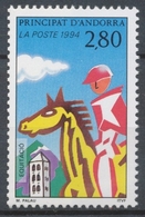 Andorre FR N°447 2f.80 Equitation NEUF** ZA447 - Nuovi