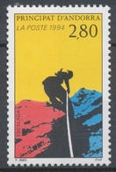 Andorre FR N°449 2f.80 Escalade NEUF** ZA449 - Unused Stamps
