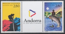 Andorre FR N°450B Le Triptyque NEUF** ZA450B - Unused Stamps