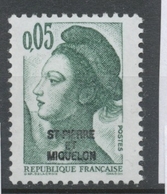 SPM  N°455 T-P France De 1982 à 1985 5c Vert-noir (2178) ZC455 - Nuevos