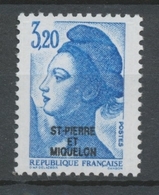 SPM  N°466 T-P De France De 1982 à 1985 3f 20  Bleu (2377) ZC466 - Nuevos