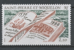 SPM  N°470 450e Anniv. Découv. Des îles Jacques Cartier ZC470 - Ungebraucht