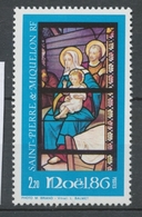 SPM  N°474 Noël. Vitrail. 2f.20 " La Sainte Famille" ZC474 - Nuovi