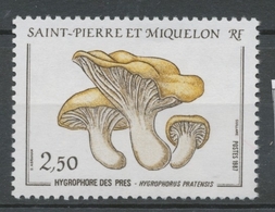 SPM  N°475 Flore Champignon Hygrophore Des Prés 2f50 Brun, Jaune-brun, Brun-jaune ZC475 - Unused Stamps