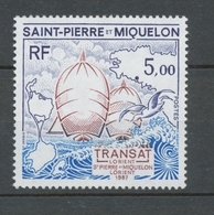 SPM  N°477 Course Transatlantique Lorient Voiliers 5f Violet, Brun-rouge, Bleu ZC477 - Unused Stamps