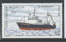 SPM  N°493 Flotte De Saint-Pierre-et-Miquelon 3f Chalutier "Le Marmouset" ZC493 - Nuovi